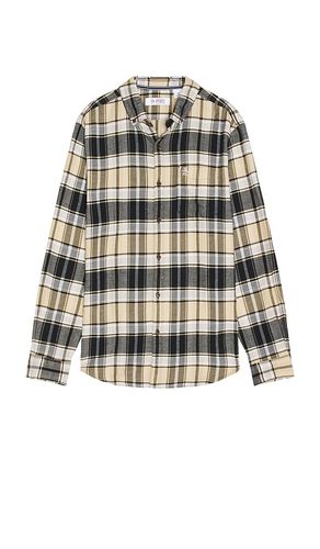 Long Sleeve Plaid Shirt in Cream. - size L (also in M, S, XL/1X) - Original Penguin - Modalova