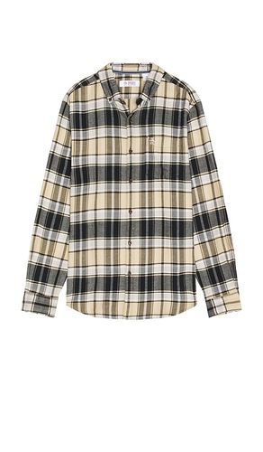 Long Sleeve Plaid Shirt in Cream. - size M (also in S) - Original Penguin - Modalova