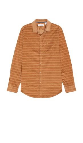 Long Sleeve Corduroy Shirt in Rust. - size L (also in M, S) - Original Penguin - Modalova