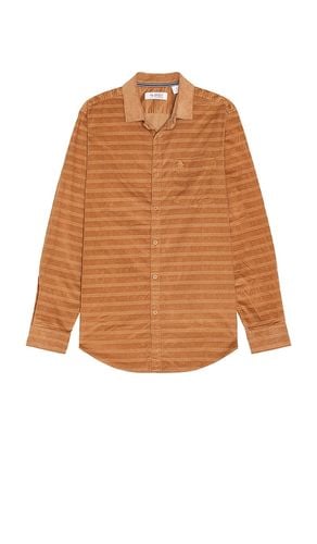 Long Sleeve Corduroy Shirt in Rust. - size L (also in M, S, XL/1X) - Original Penguin - Modalova