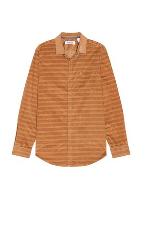 Long Sleeve Corduroy Shirt in Rust. - size L (also in M, XL/1X) - Original Penguin - Modalova