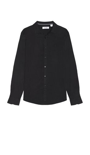 Long Sleeve Solid Shirt in Black. - size L (also in M) - Original Penguin - Modalova