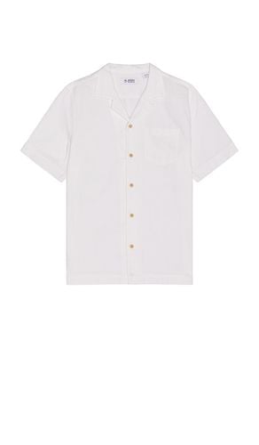 Textured Dobby Camp Shirt in White. - size L (also in M, S, XL/1X) - Original Penguin - Modalova