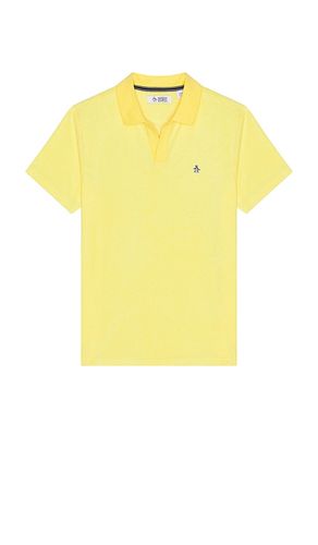 Terry Collar Polo in Lemon. - size L (also in M, S, XL/1X) - Original Penguin - Modalova