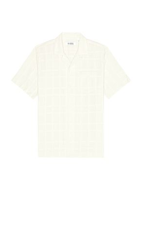 Dobby Check Camp Shirt in Cream. - size L (also in M, S) - Original Penguin - Modalova