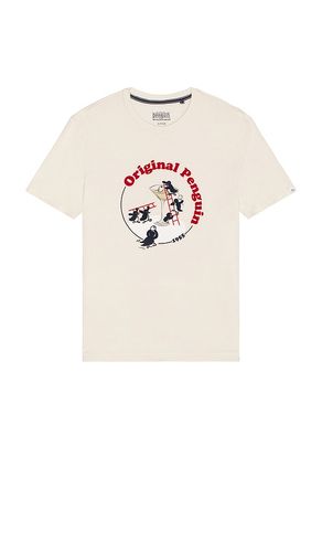 Graphic Tee in Cream. - size L (also in M, S, XL/1X) - Original Penguin - Modalova