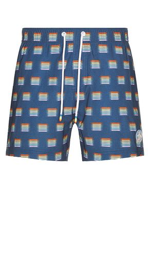 Rainbow Swim Short in Blue. - size L (also in M, S) - Original Penguin - Modalova