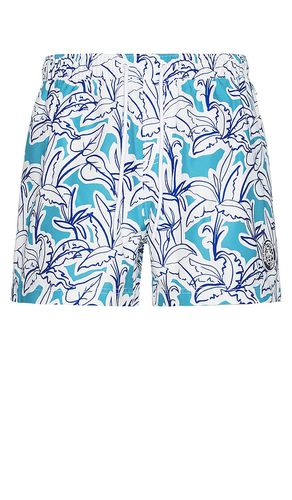 All Over Print Swim Trunk in Blue. - size L (also in M, S, XL/1X) - Original Penguin - Modalova