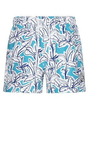 All Over Print Swim Trunk in Blue. - size L (also in XL/1X) - Original Penguin - Modalova