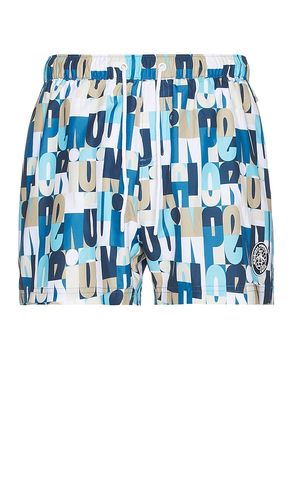 Multi Color Logo Swim Short in Blue. - size L (also in XL/1X) - Original Penguin - Modalova
