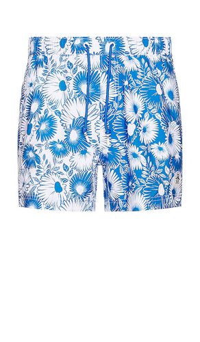 Stretch All Over Print Swim Short in Blue. - size L (also in M, S, XL/1X) - Original Penguin - Modalova