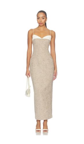 Tweed Contrast Detail Midi Dress in . - size M (also in S, XL, XS) - Odd Muse - Modalova