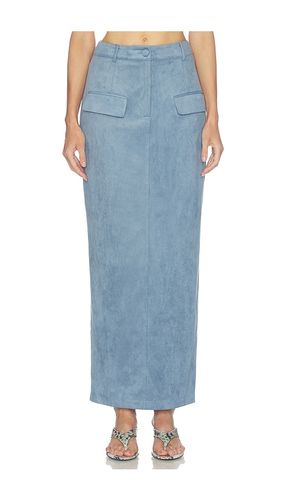 Faux Suede Maxi Skirt in . - size S (also in XS) - Odd Muse - Modalova