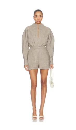 Wool Mix Tweed Playsuit in . Taglia L. Also in M, S, XS - Odd Muse - Modalova