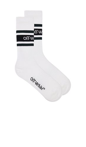 OFF- Stripes Logo Socks in . Size M - OFF-WHITE - Modalova