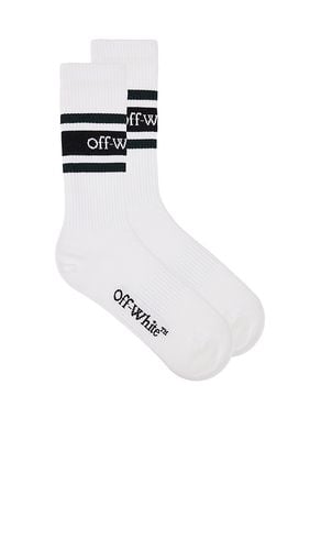 OFF- Stripes Logo Socks in . Taglia M - OFF-WHITE - Modalova