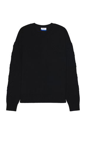 D Diag Knit Crewneck in . Taglia M, S, XL/1X - OFF-WHITE - Modalova