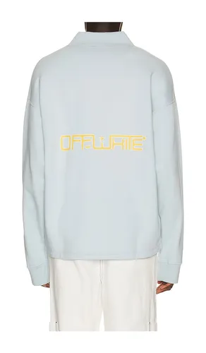 Offline Team Fleece Polo in Blue. - size L (also in M, S) - OFF-WHITE - Modalova