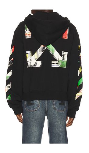 Industrial Arrow Regular Zip Hoodie in . Size S. Also in M, L, XL/1X - OFF-WHITE - Modalova