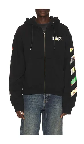 Industrial Arrow Regular Zip Hoodie in . Size L. Also in M, S, XL/1X - OFF-WHITE - Modalova