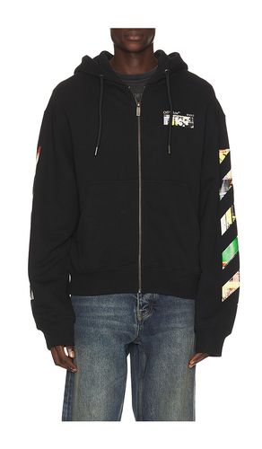 Industrial Arrow Regular Zip Hoodie in . Size S. Also in M, L, XL/1X - OFF-WHITE - Modalova
