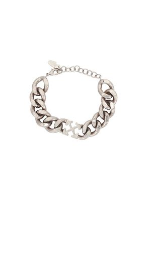 Arrow Chain Bracelet in Metallic - OFF-WHITE - Modalova