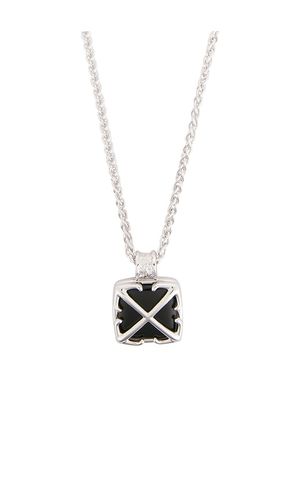 Arrow Pendant Necklace in - OFF-WHITE - Modalova
