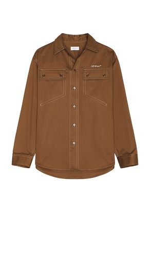 Stitch Milit Overshirt in . Size 50, 52, 54 - OFF-WHITE - Modalova