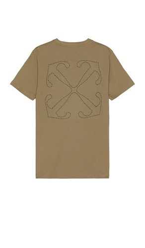 Camiseta en color marrón talla L en - Brown. Talla L (también en M, S) - OFF-WHITE - Modalova