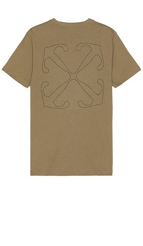 Camiseta en color marrón talla L en - Brown. Talla L (también en M, S, XL/1X) - OFF-WHITE - Modalova