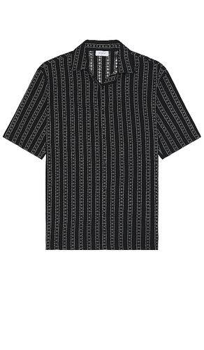 Stripes Bowling Shirt in . Size M, S, XL/1X - OFF-WHITE - Modalova