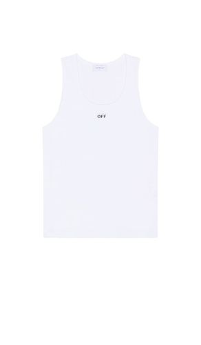 Camiseta tirantes en color blanco talla L en - White. Talla L (también en M) - OFF-WHITE - Modalova