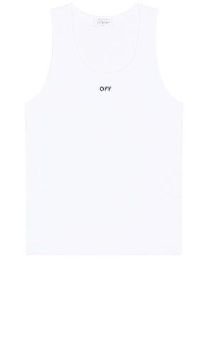 Camiseta tirantes en color blanco talla L en - White. Talla L (también en M, S, XL/1X) - OFF-WHITE - Modalova