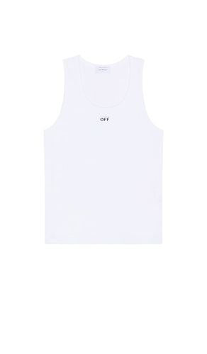 Camiseta tirantes en color blanco talla L en - White. Talla L (también en S) - OFF-WHITE - Modalova