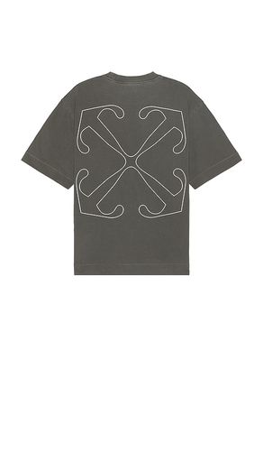 Outline Arrow Skate T-Shirt in . Taglia XL/1X - OFF-WHITE - Modalova