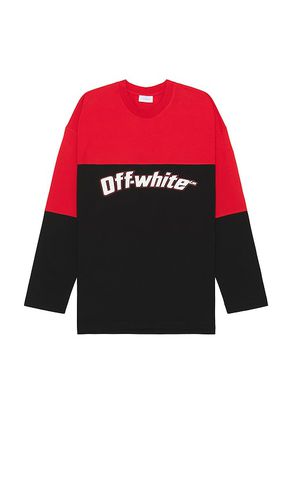 Half Arrow Wide Longsleeve Tee in ,. Size M, XL/1X - OFF-WHITE - Modalova