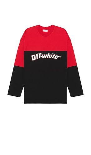 Half Arrow Wide Longsleeve Tee in ,. Size S, XL/1X - OFF-WHITE - Modalova