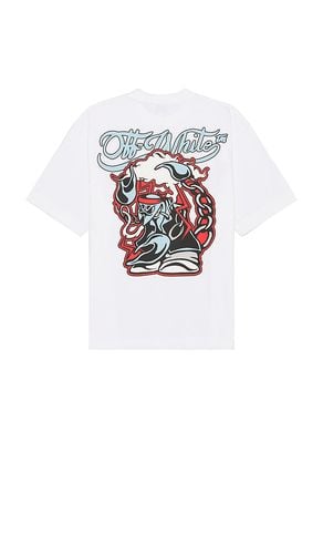 OFF- Scorpio Skate T-Shirt in . Taglia XL/1X - OFF-WHITE - Modalova