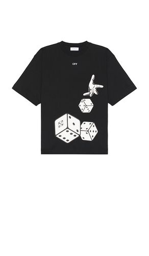 Dices Skate Short Sleeve Tee in . Taglia M, S, XL/1X - OFF-WHITE - Modalova