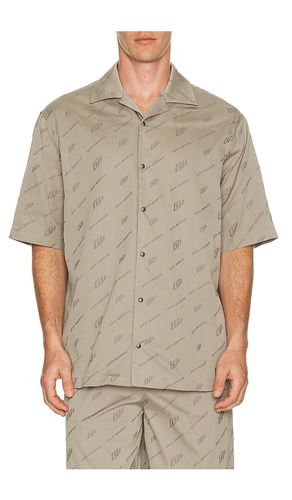 Jacquard Bowling Shirt in . Size 46. Also in 50, 54 - OFF-WHITE - Modalova