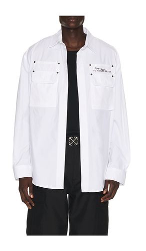 OFF- Type Arrow Overshirt in . Size 46. Also in 50, 54 - OFF-WHITE - Modalova