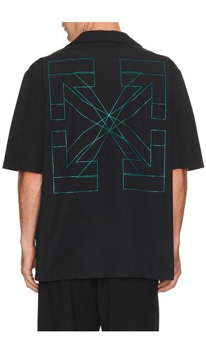 Double Arrow Bowling Shirt in . Size 46. Also in 50 - OFF-WHITE - Modalova
