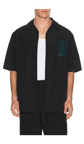 Double Arrow Bowling Shirt in . Size 46. Also in 50 - OFF-WHITE - Modalova