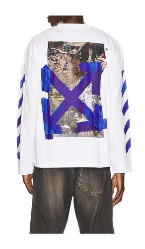 OFF- Bacco Arrow Skate Long Sleeve Tee in . Taglia S. Also in M, L, XL/1X - OFF-WHITE - Modalova