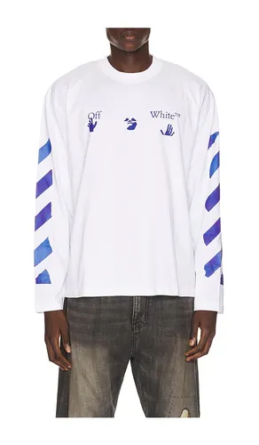 OFF- Bacco Arrow Skate Long Sleeve Tee in . - size S (also in M, L, XL/1X) - OFF-WHITE - Modalova