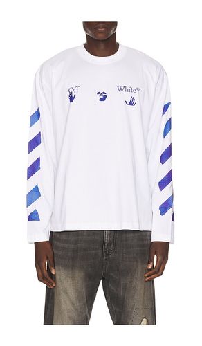 OFF- Bacco Arrow Skate Long Sleeve Tee in . Taglia L. Also in M, S, XL/1X - OFF-WHITE - Modalova
