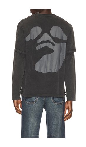 Swimming Face Overlap Long Sleeve Tee in . Taglia L. Also in M, S, XL/1X - OFF-WHITE - Modalova