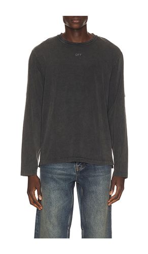 Swimming Face Overlap Long Sleeve Tee in . Size L. Also in M, S, XL/1X - OFF-WHITE - Modalova