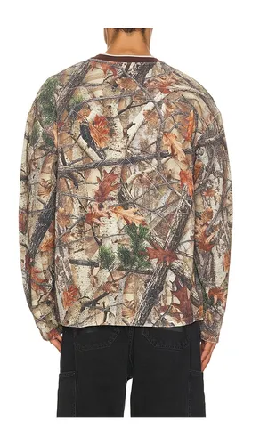 Camo Waffle Skate Long Sleeve Tee in . Taglia L. Also in M, S, XL/1X - OFF-WHITE - Modalova
