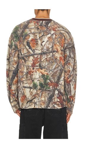 Camo Waffle Skate Long Sleeve Tee in . Taglia S. Also in M, L, XL/1X - OFF-WHITE - Modalova